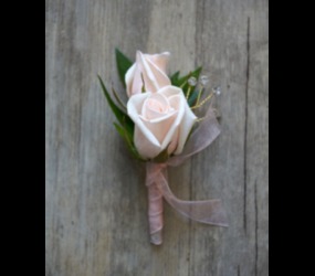 Boutonniere White Rose from Kelley's Florist in Lake Placid, FL